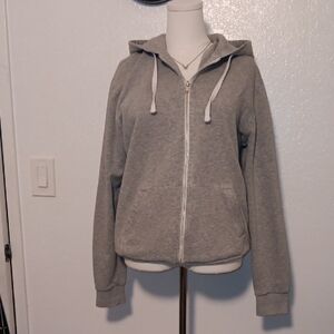 Divided Preloved Heather Gray Zip-Up Hoodie
